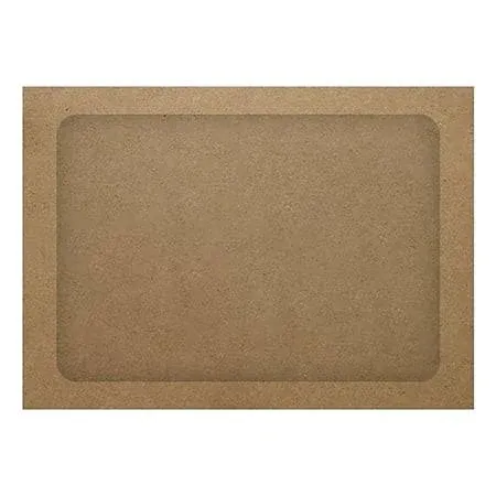 LUX A7 Full Face Window Envelopes Grocery Bag Brown 1000/Pack (A7FFW-GB-1M)