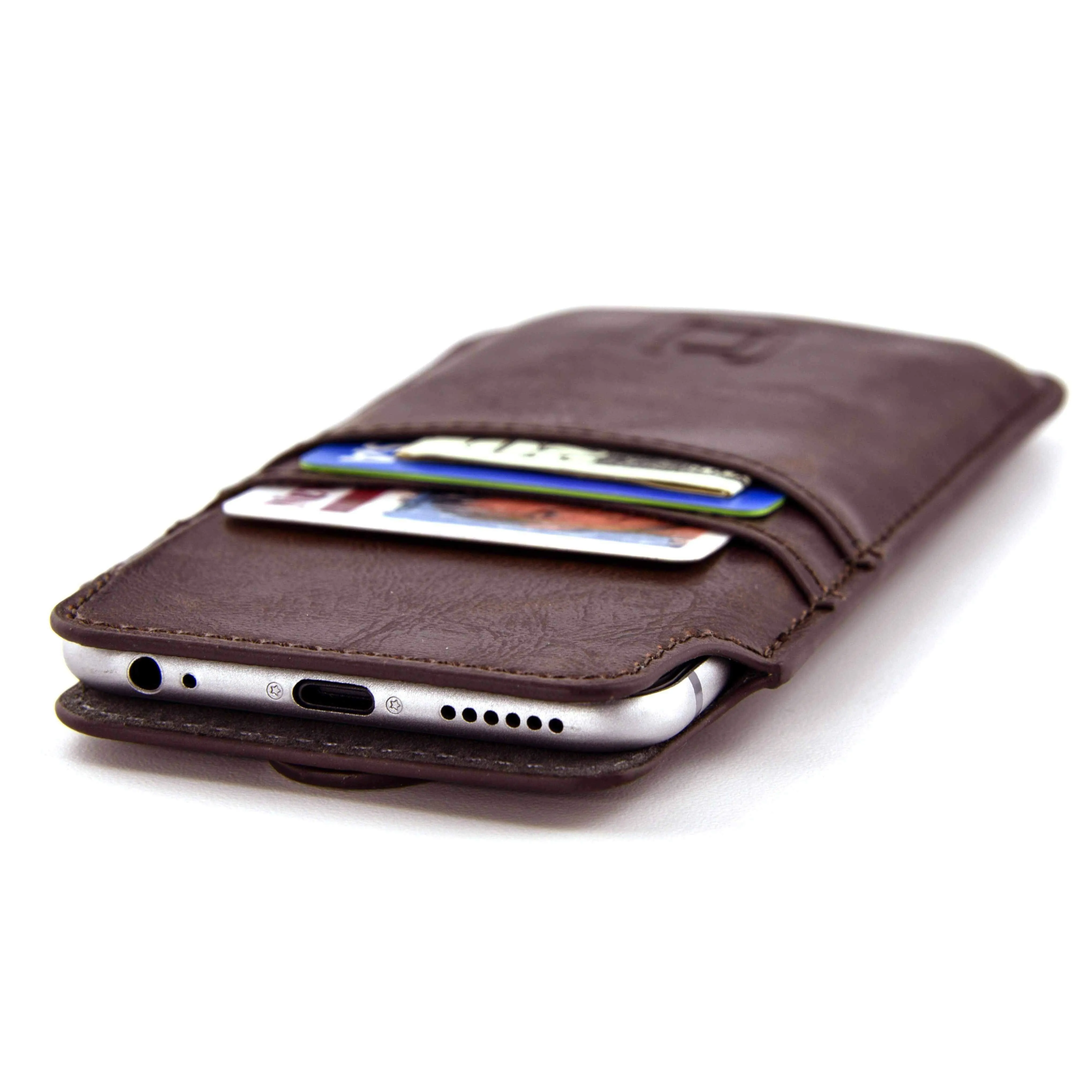 Dockem Provincial Wallet Sleeve for iPhone 11 Pro Max, Xs Max, 8 Plus, 7 Plus and ...