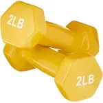 Amazon Basics Vinyl Coated Dumbbell Hand Weights