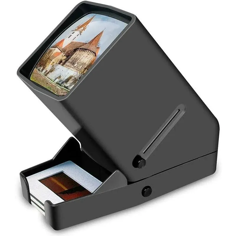 DIGITNOW 35mm Slide and Film Viewer, 3X Magnification, Battery Operation, LED