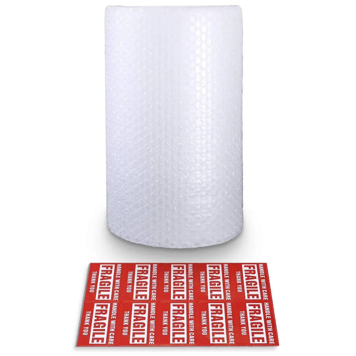 Pacific Mailer Bubble Cushioning Wrap Rolls, 316 x 12 x 36 ft Total, Perforated Every 12 for Packaging, Shipping, Mailing