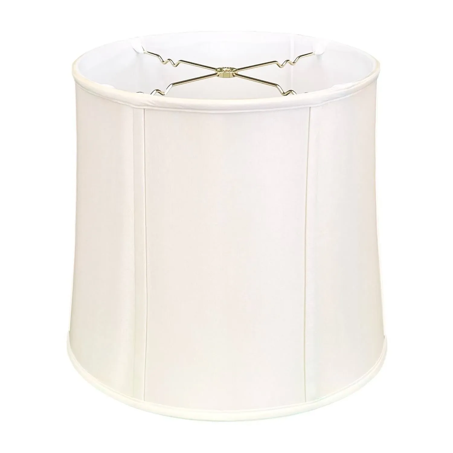 Royal Designs, Inc. Drum Lamp Shade, BSO-719-14WH, 13 x 14 x 14, White