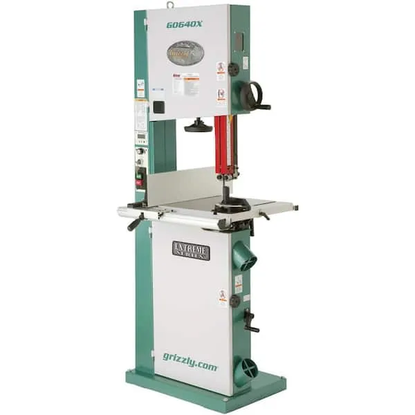 Grizzly G0640X 17" 2 HP Metal/Wood Bandsaw with Inverter Motor