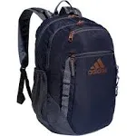 adidas Excel 6 Backpack, Shadow Navy/Onix Grey/Rose Gold, One Size