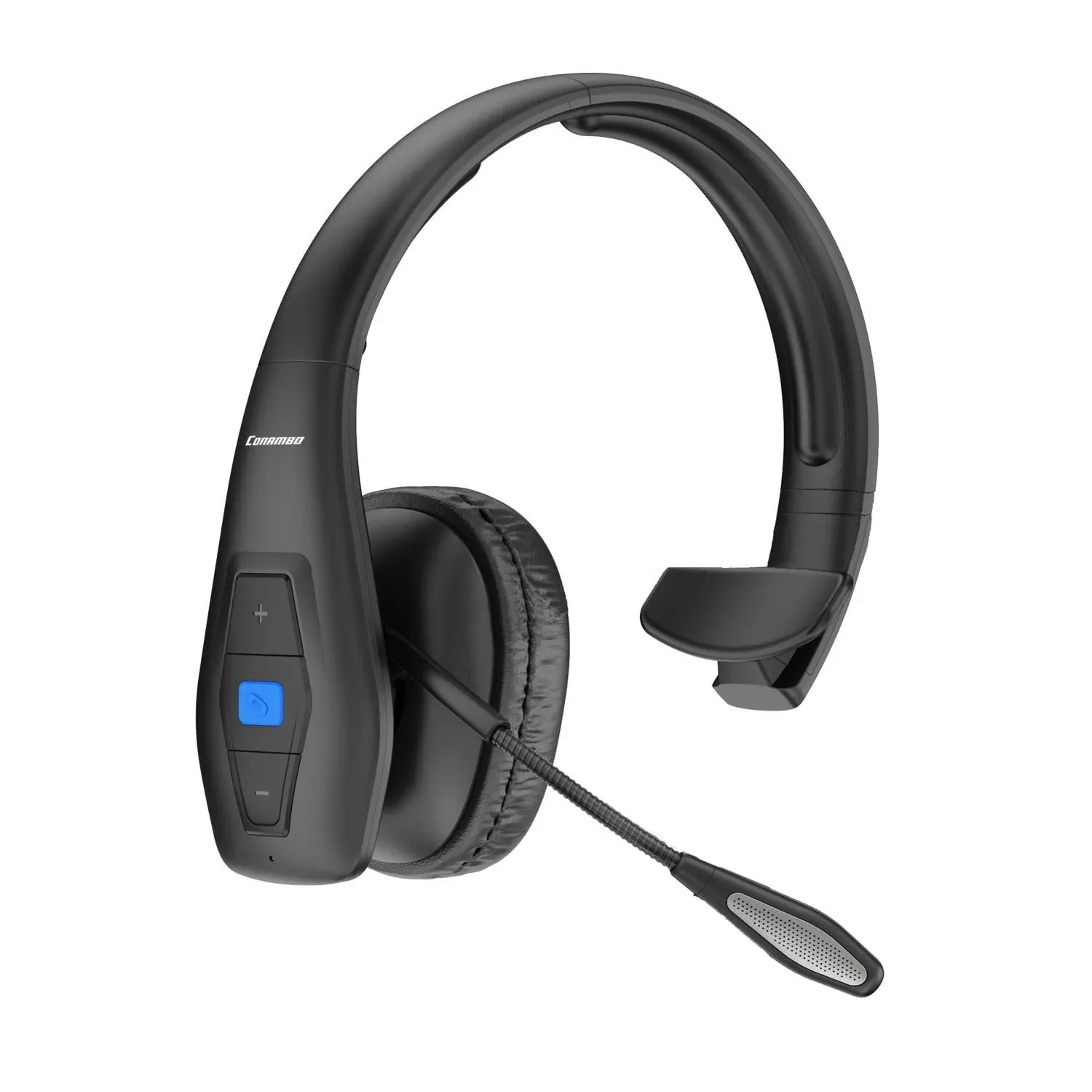 Trucker Bluetooth Headset V5.1, CVC8.0 Dual Microphone Noise Cancelling &amp; 35Hrs 