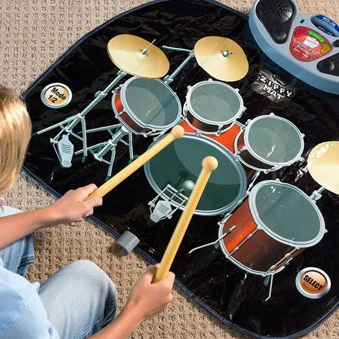 Sharper Image Rock &n& Roll Electronic Drum Mat