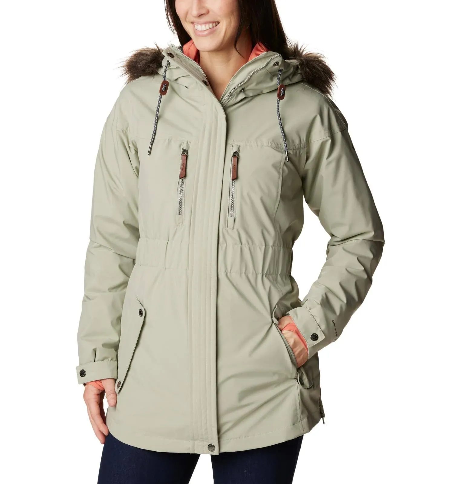 Columbia Women&#039;s Payton Pass Interchange Jacket, Safari, Medium