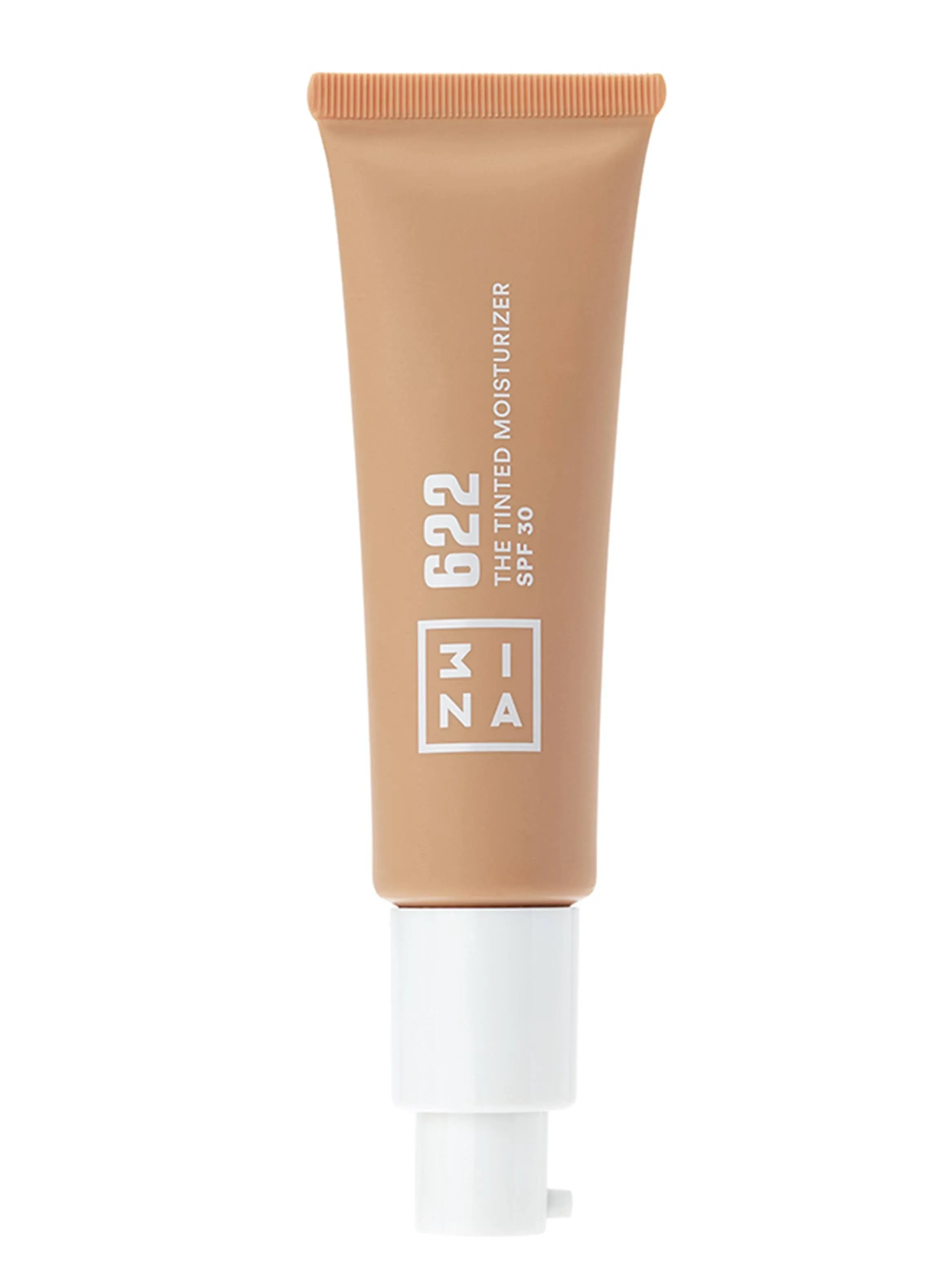 3INA 622 Tinted Moisturizer for Face with SPF 30 - Dark Sand - Bb Cream with ...