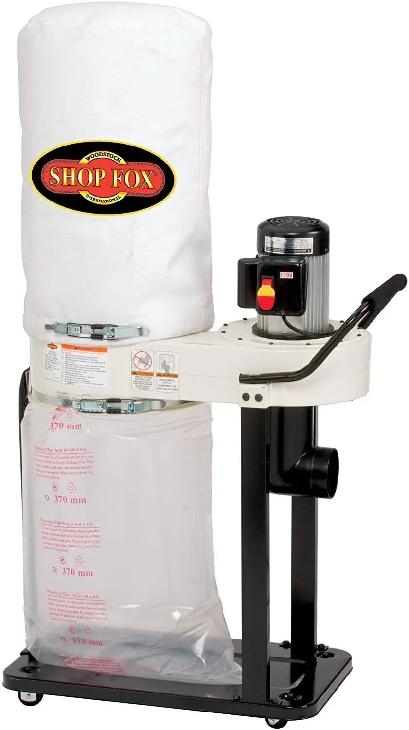 Shop Fox W1727 1 HP Dust Collector