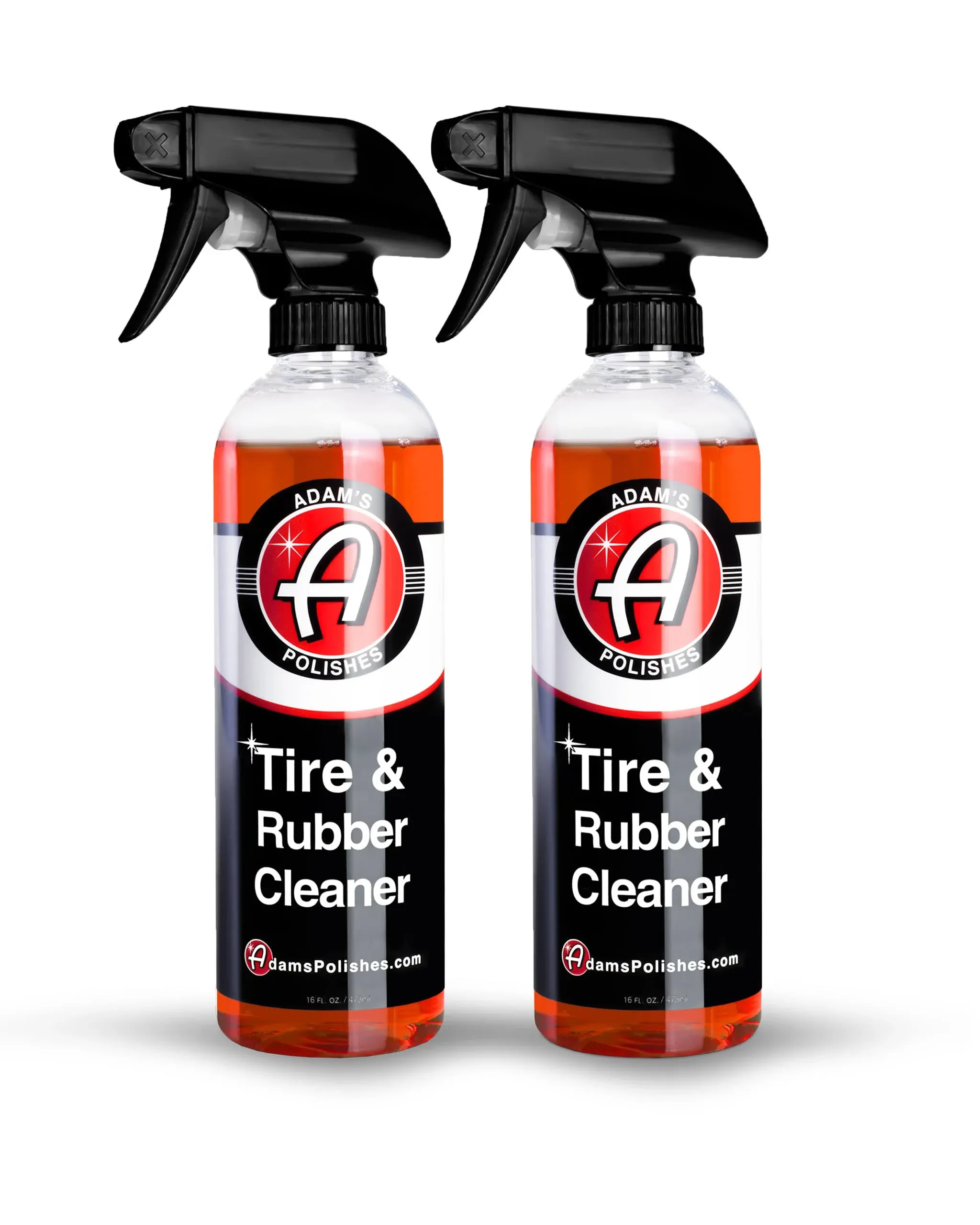 Adam's Polishes Tire & Rubber Cleaner (16 oz) - Removes Discoloration From Tires Quickly - Works Great on Tires, Rubber & Plastic Trim, and Rubber Floor Mats