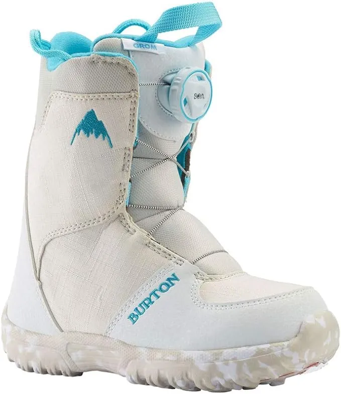 Burton Grom Boa Snowboard Boots Kids White 2K