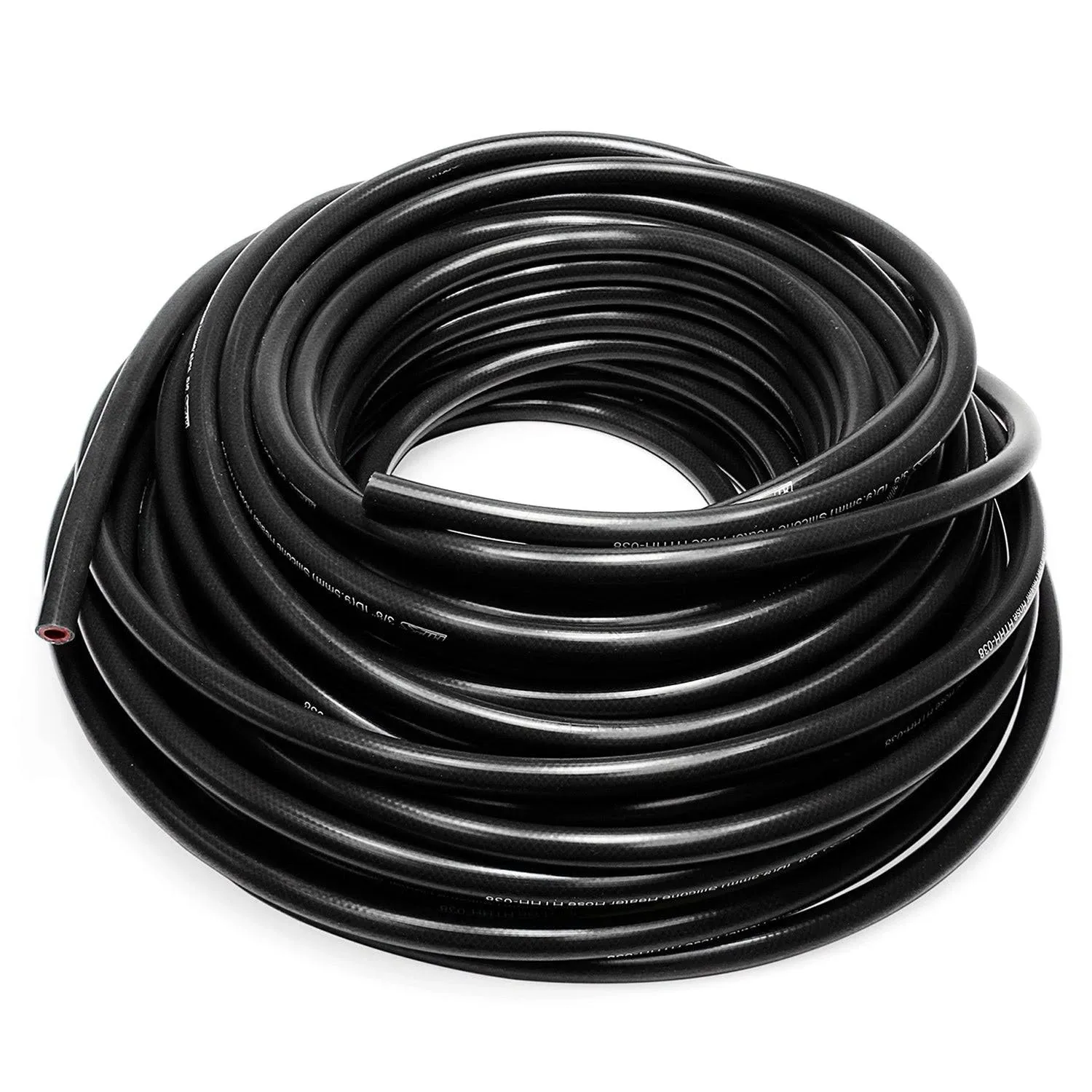 HPS High Temp 3/4" ID (19mm) Reinforced Blue Silicone Heater Hose - 25 ft.