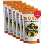 Nora Snacks Petiscos De Algas Marinhas, Tempura Picante, 45,4 G (1,6 oz)