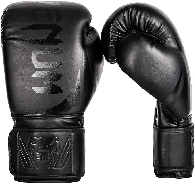 Venum Challenger 2.0 Boxing Gloves - Black/Black 10 oz