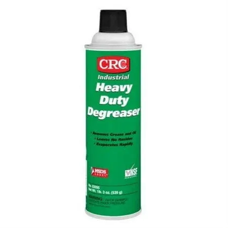 CRC 03095 Heavy Duty Degreaser, 20 oz Aerosol Can, Clear