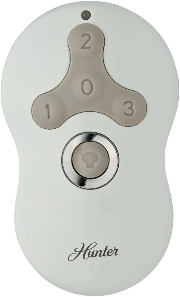 Hunter 99123 Universal 3 Speed Ceiling Fan Remote Control