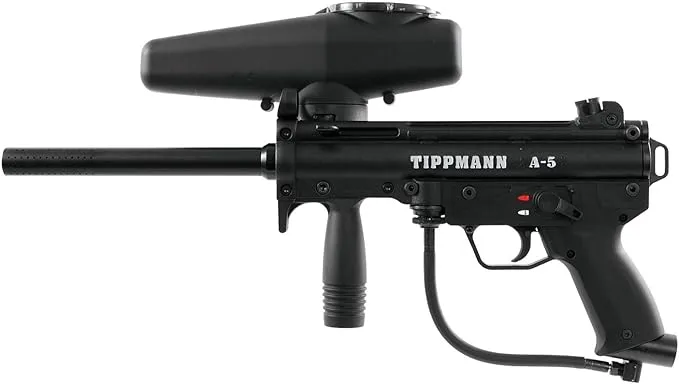 Tippmann A-5 Basic Paintball Marker with Cyclone Feed System