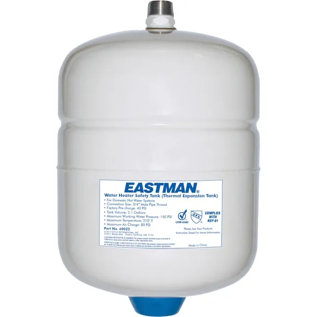 Eastman 60022 60022/DET-5 2 Gallon Expansion Tank, White