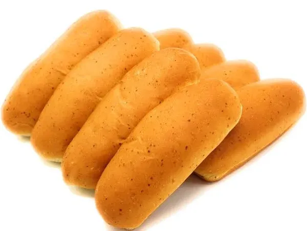 Organic Bread of Heaven ~ Hot Dog Buns - 2 Pkgs of 8 ~ USDA Organic