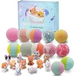 Bath Bombs for Kids with Puppy Toys Inside