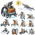 Lucky Doug 12-in-1 Stem Solar Robot Kit Toys Gifts for Kids 8 9 10 11