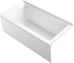 Kohler K-1956-RA Underscore 60" x 30" Alcove Bath Right Drain - White