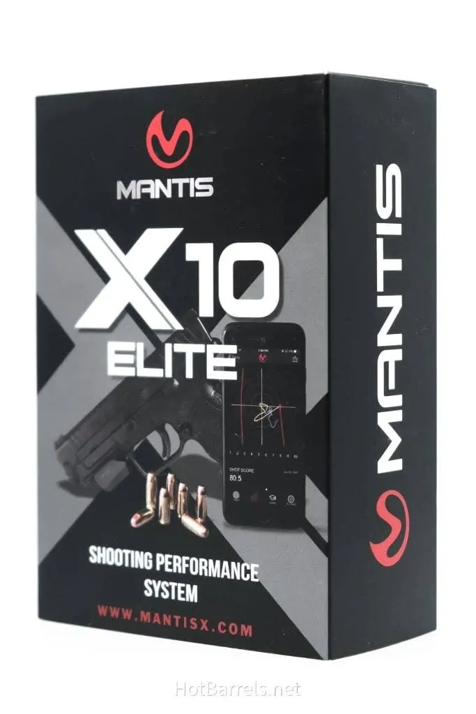 Mantis X10 Elite Shooting Performance System - Real-time Tracking, Analysis, Diagnostics, and Coaching System for Firearm Training - MantisX