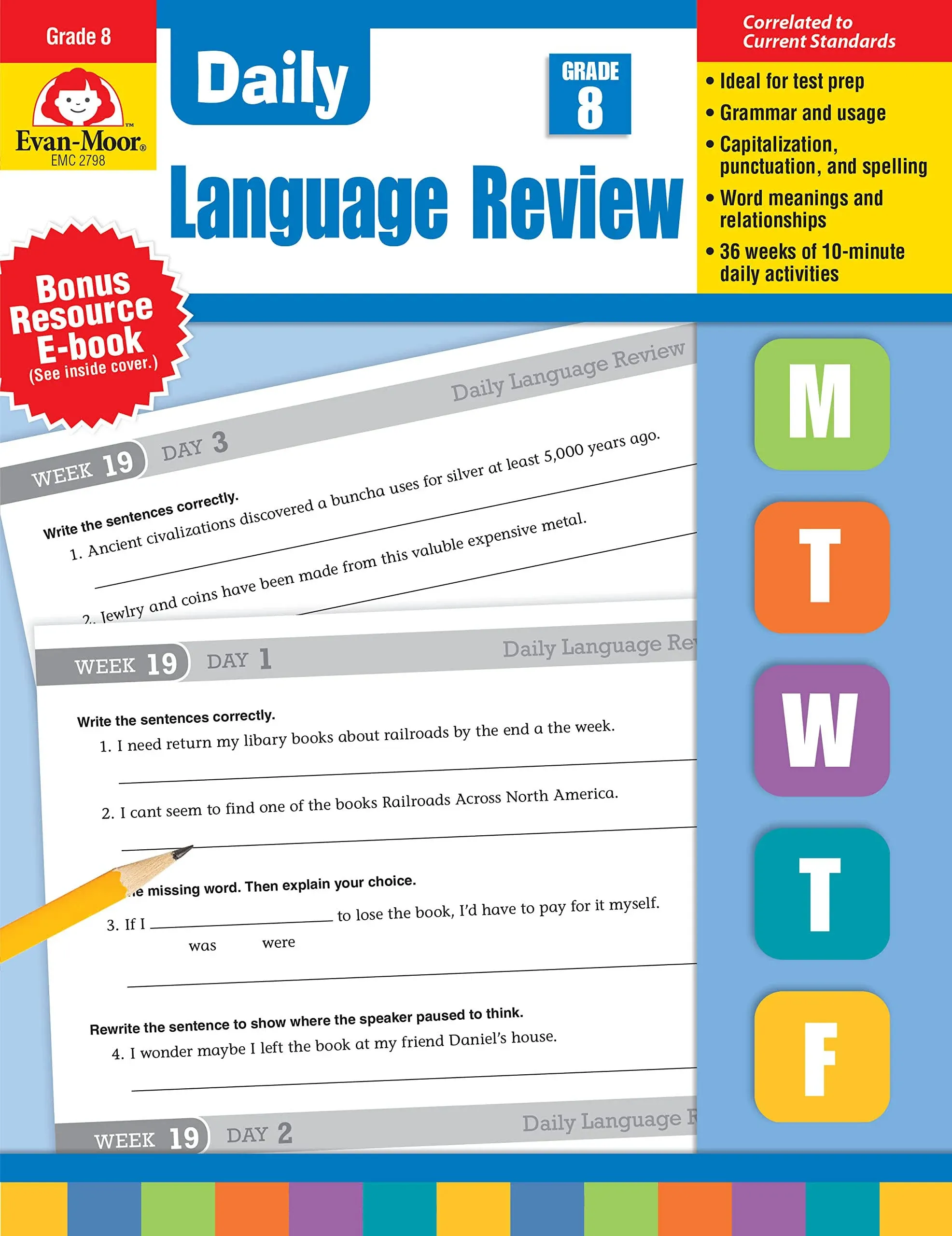 Daily Language Review, Grade 8