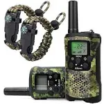 Aikmi Kids Walkie Talkies Boy Toys - Gifts for Children Over 4 Years Old 22 Channel 2 Way Radio 3 Miles Long Range Fit Outdoor Adventure Game Camp