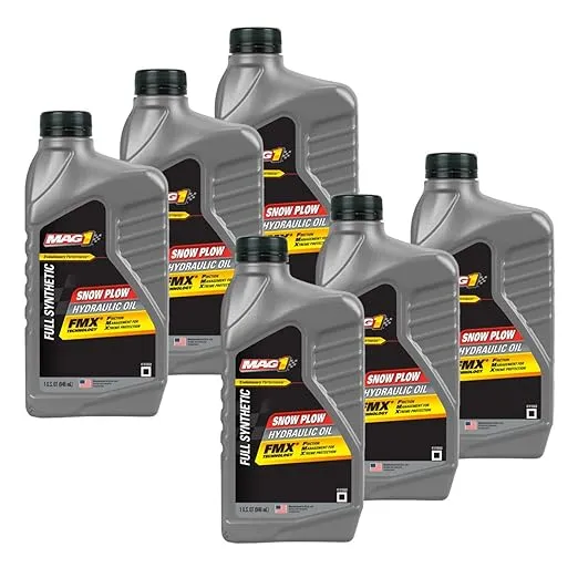 6 Quart -50° Snow PLOW Hydraulic Oil Compatible with Meyer 15134 Fisher 28531...