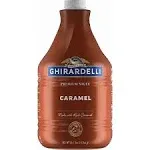 Ghirardelli Chocolate Company Caramel Sauce Pump Bottle, 87.3 oz