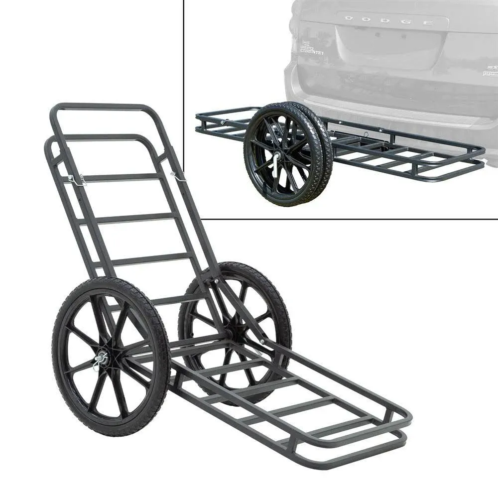 Elevate Outdoor Hitch-Mounted Cargo Carrier and Game Cart