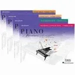 Faber Piano Adventures Primer Level Learning Library Pack - Lesson, Theory, Performance, and Technique & Artistry Books Paperback