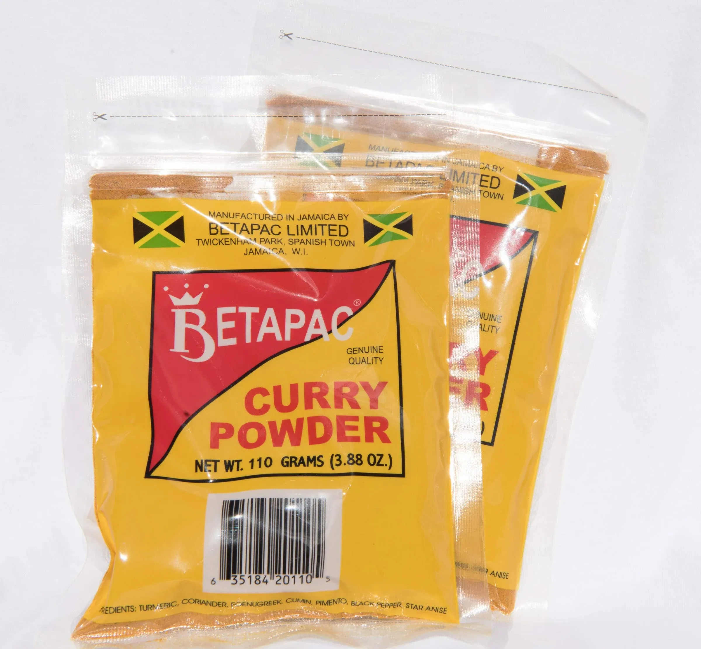 Betapac Curry Powder 3.88oz