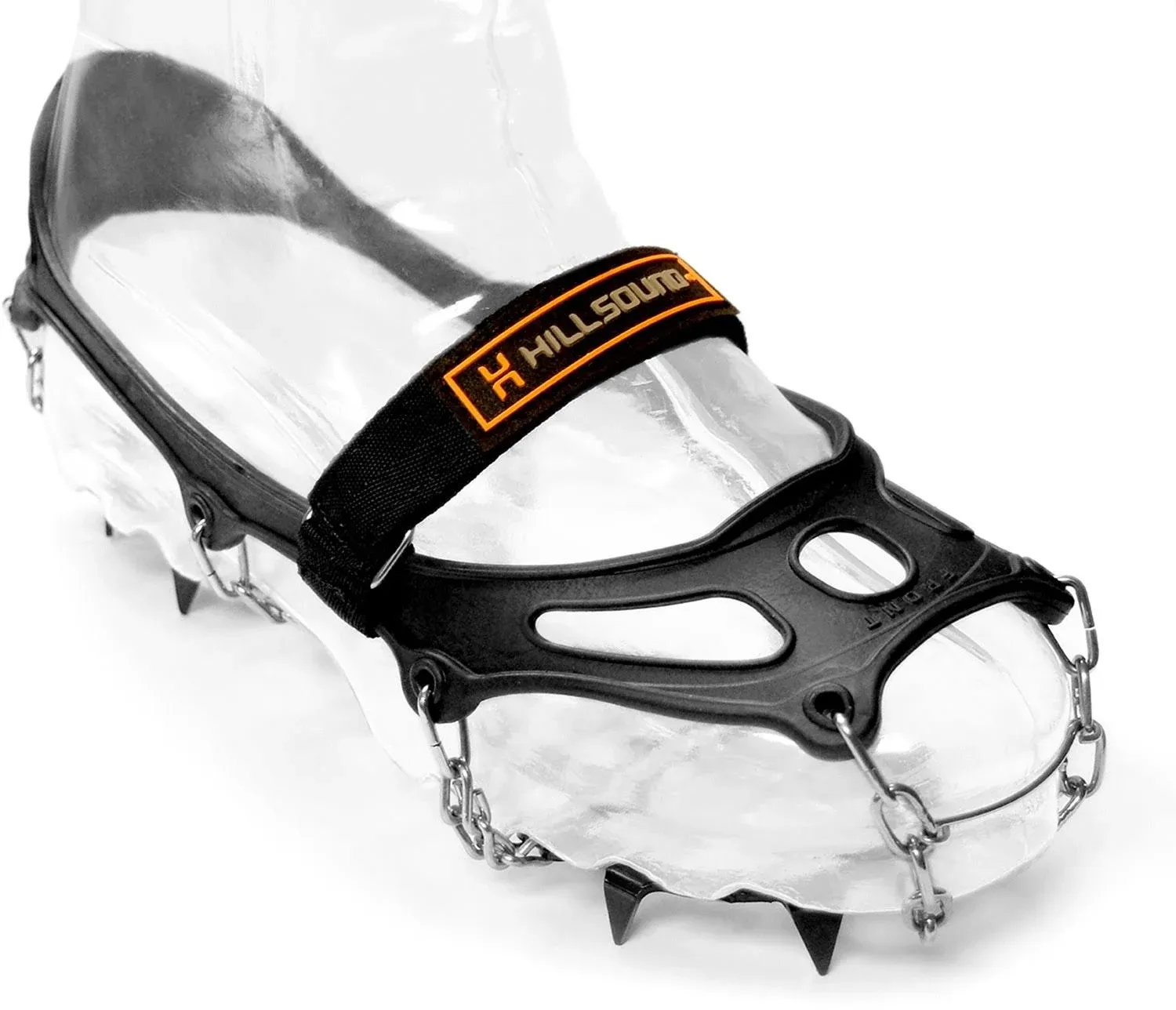 HILLSOUND TRAIL CRAMPON STIFF TRACTION TC M/M SPIKE CARBON STEEL ICE CRAMPONS