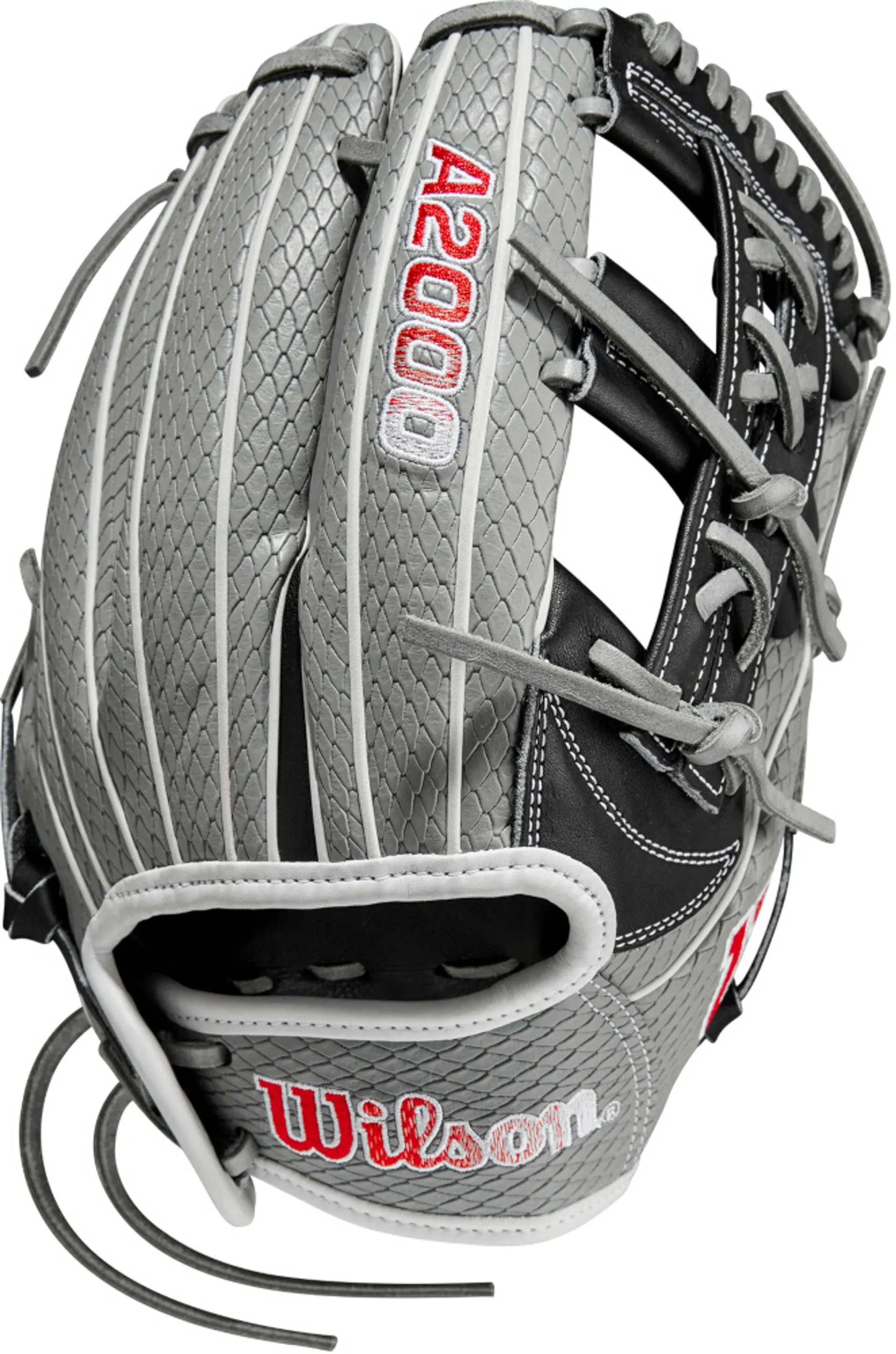 Wilson 2023 A2000FP FP75SS Grey/Black/Red 11.75