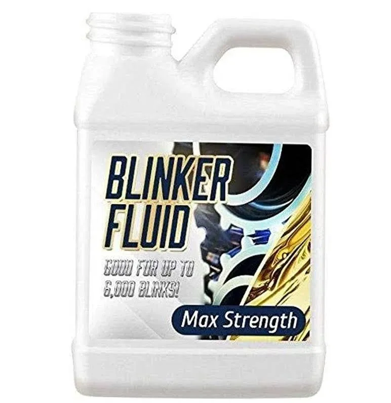 Saltiel Goods Blinker Fluid-Hilarious Gag Gift-Stocking Stuffer-Car Prank-8 oz Bottle