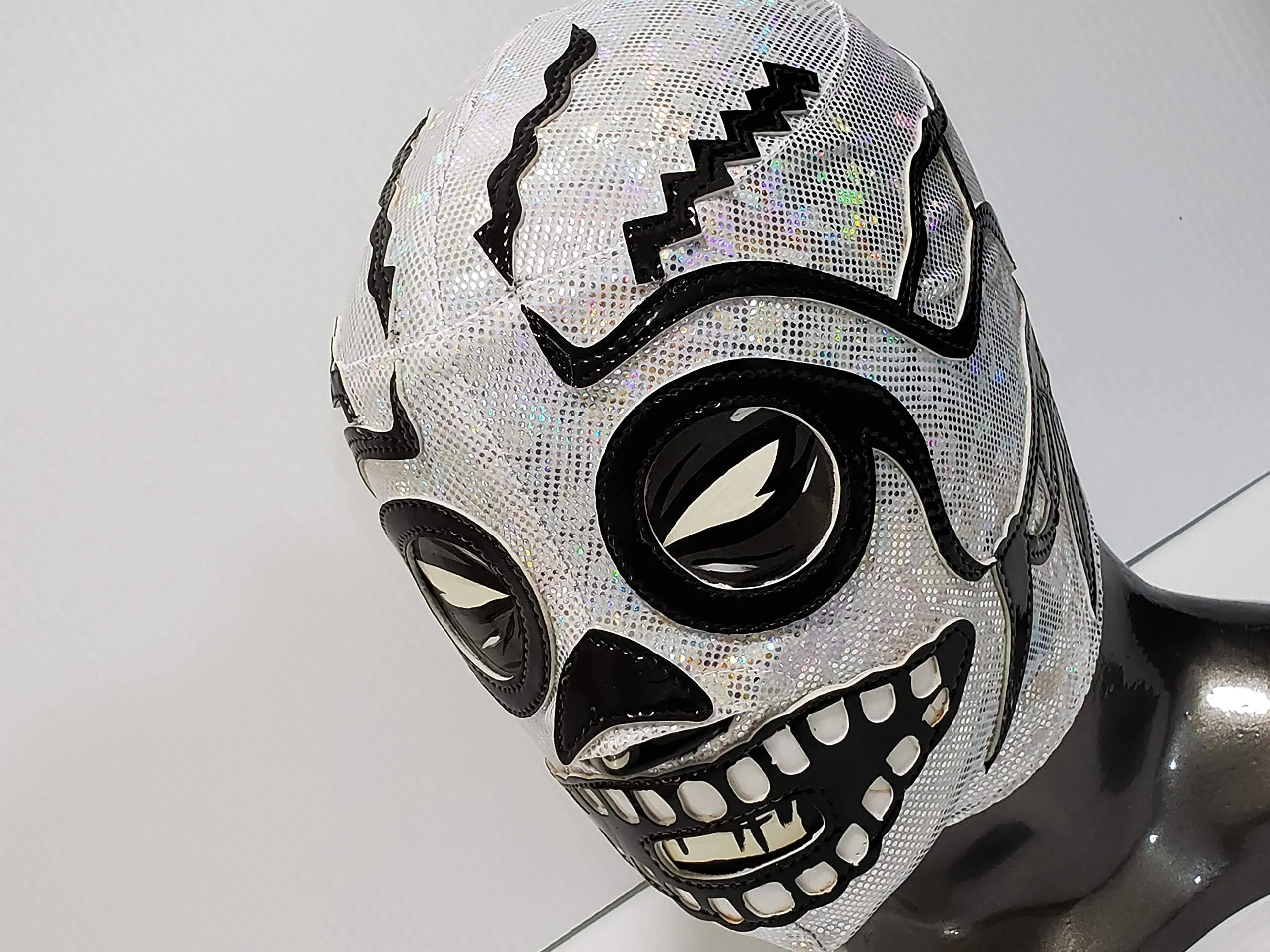 MUERTE SKULL MASK WRESTLING MASK LUCHADOR MASK WRESTLER LUCHA LIBRE MASK COSTUME