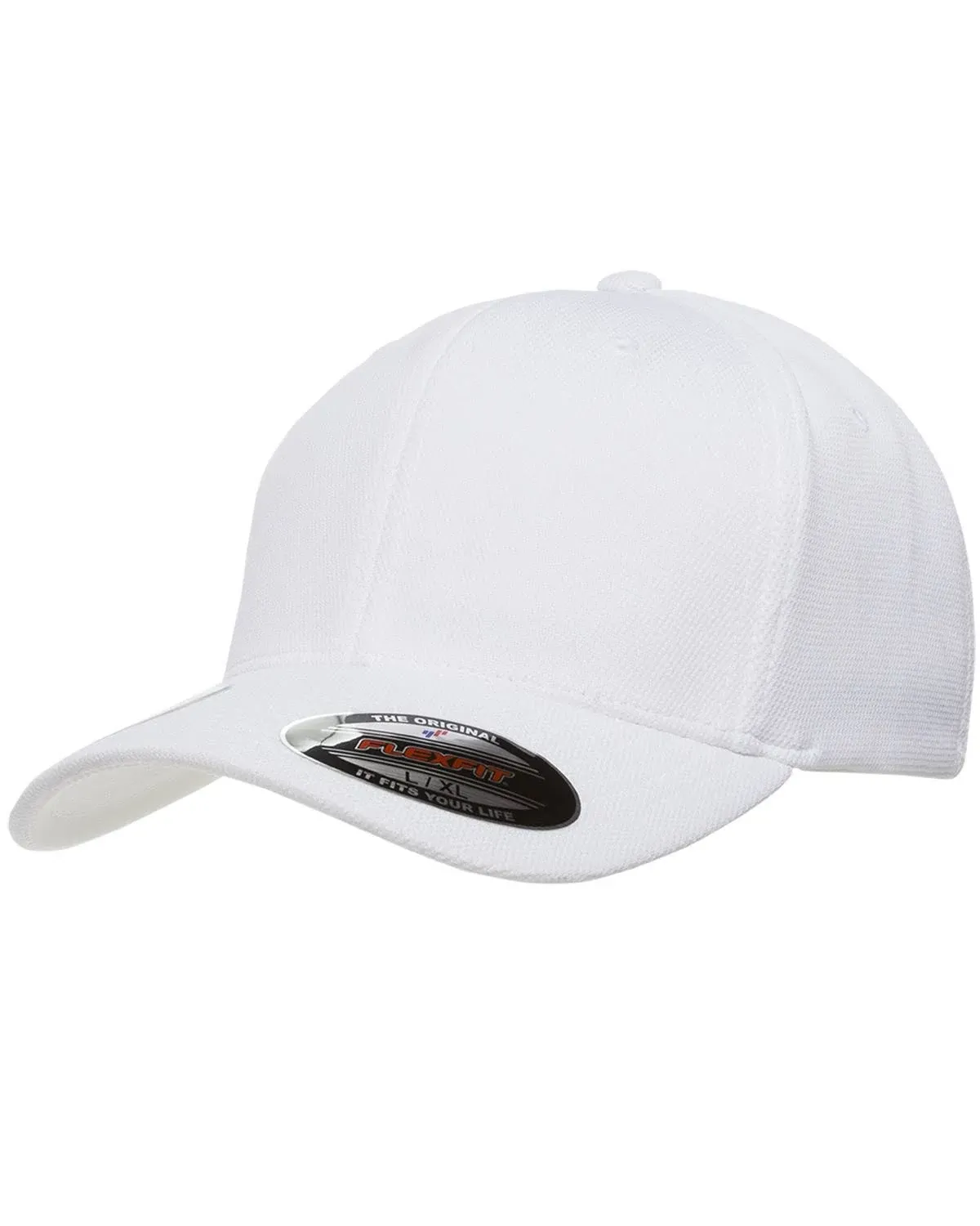 FLEXFIT - Cool &amp; Dry Double Twill Cap Moisture Wicking, S/M, L/XL, 6597