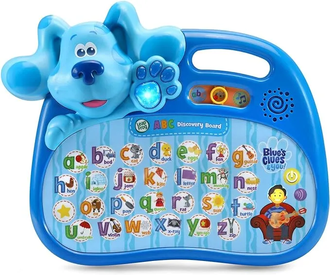 LeapFrog Blue&#039;s Clues and You! ABC Discovery Board Blue Learn Alphabet Education