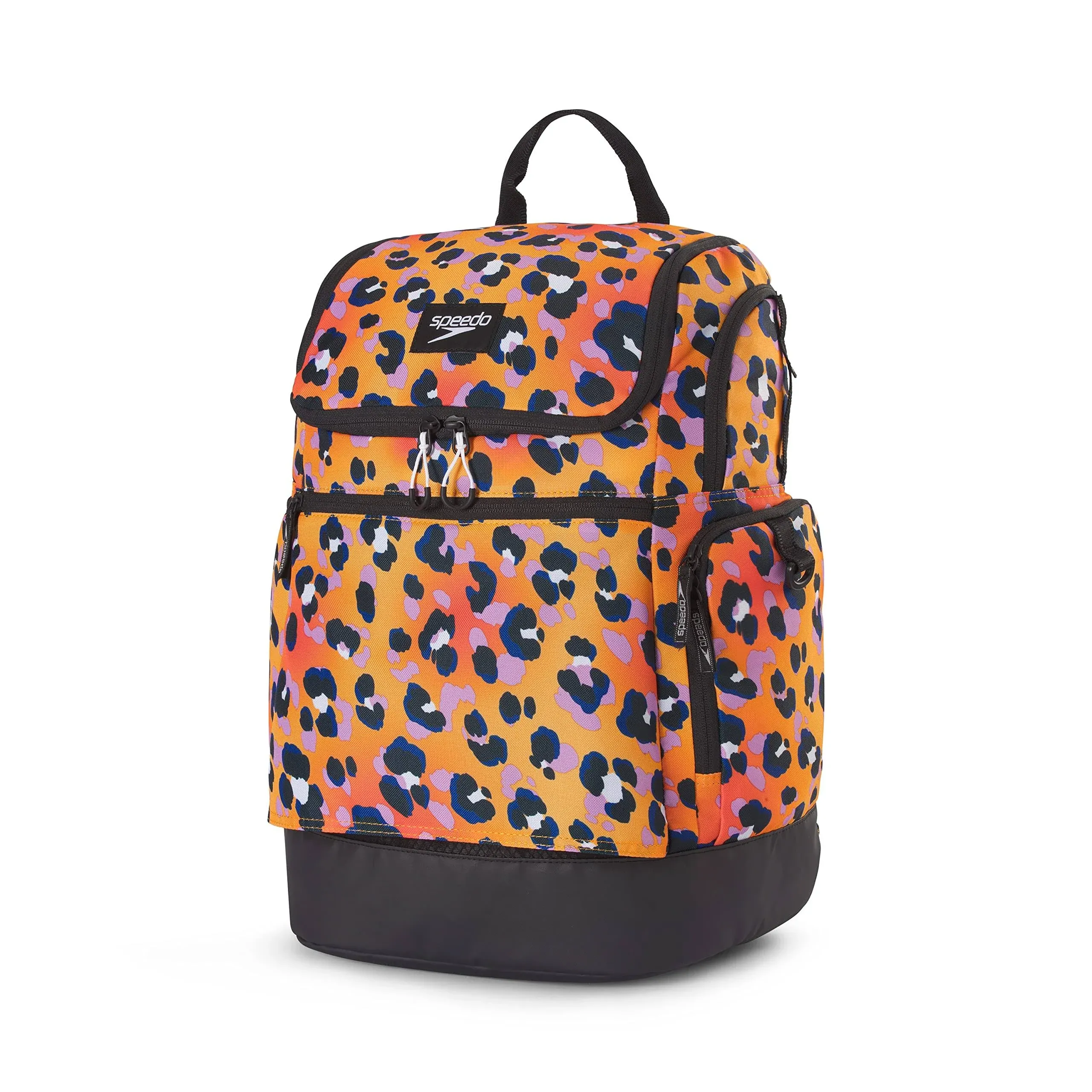 Speedo Printed Teamster 2.0 Backpack 35L Cheetah Orange Pop / Os