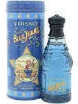 Versace Men's Blue Jeans Eau De Toilette Spray - 2.5 fl oz bottle