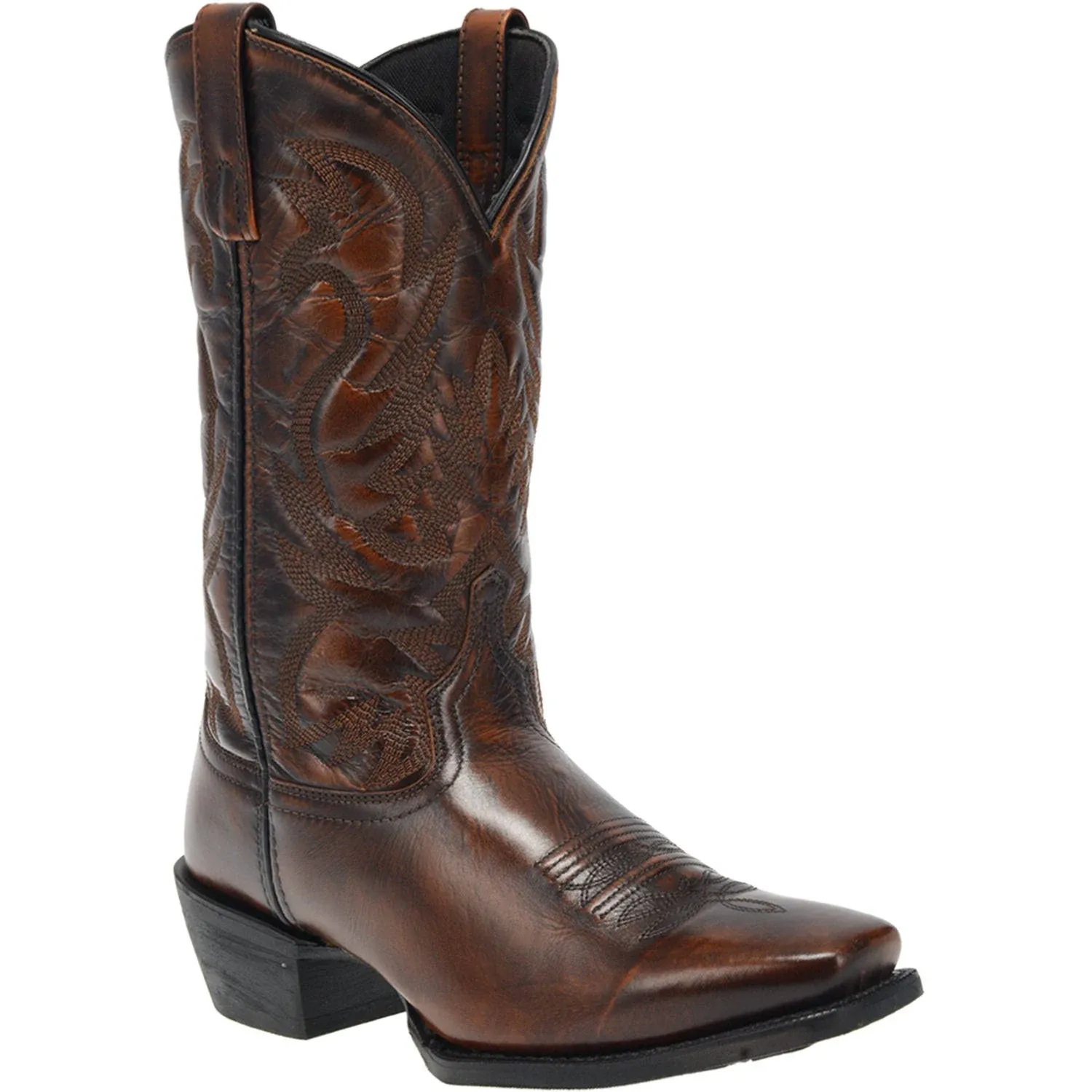 Laredo Mens Stillwater Square Toe Dress Boots Mid Calf - Black, Brown