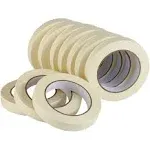 Lichamp Masking Tape 10 Pack General Purpose Beige White