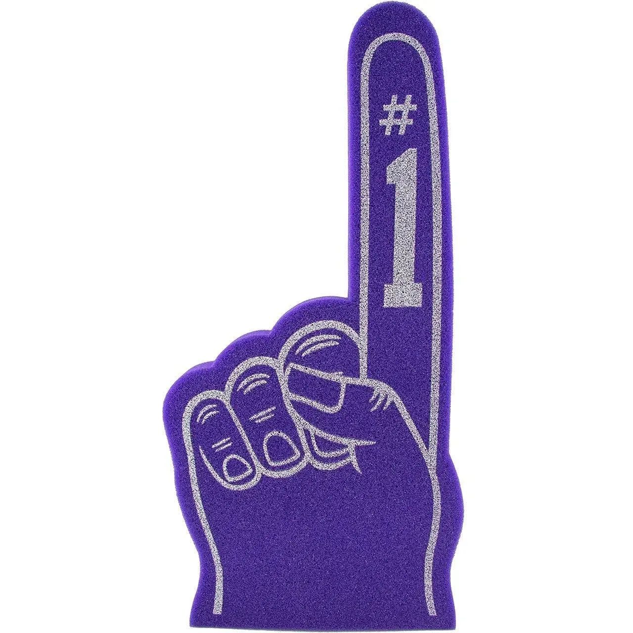 Giant Foam Finger 18 inch- Number 1 Universal Foam Hand for All Occasions ...