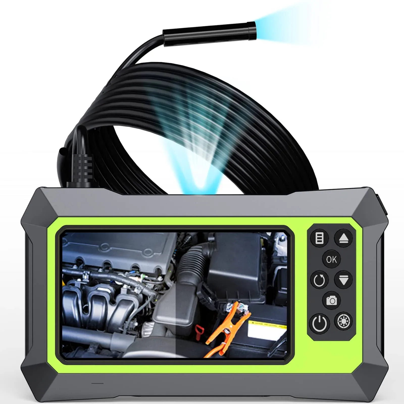 Anhendeler Upgraded Endoscope Camera with Lights, 1080p Pro HD Borescope Camera