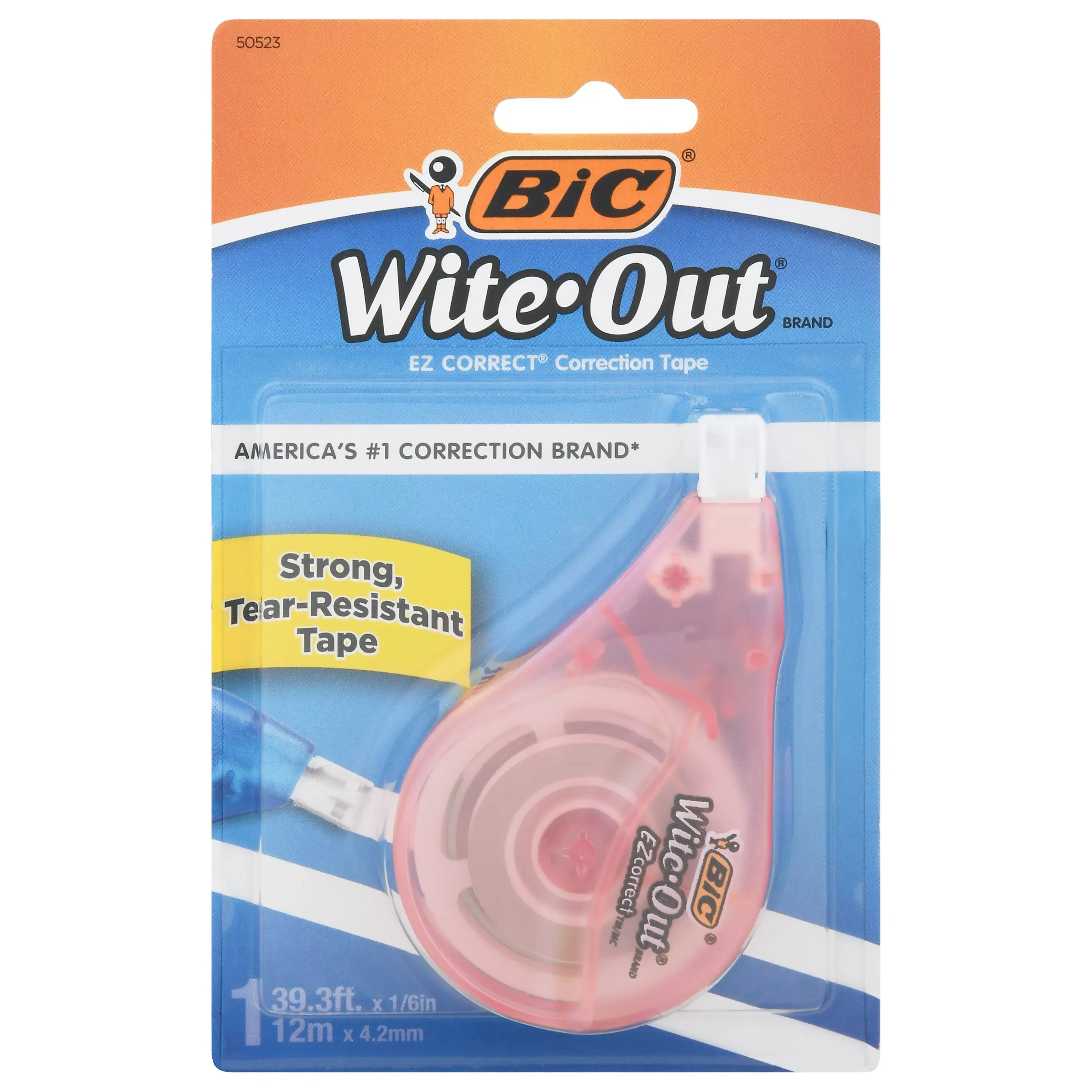 (SHIP FROM USA) Wite-Out Correct Correction Tape 39.3 feet White 1 Count