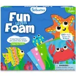 Skillmatics Art Activity - Fun with Foam Underwater Animals, No Mess Sticker Art for Kids, Craft Kits, DIY Activity, Gifts for Boys &amp; Girls Ages 3,