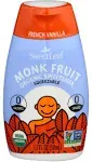 SweetLeaf Monk Fruit Organic Sweetener French Vanilla 1.7 oz 6-Pack