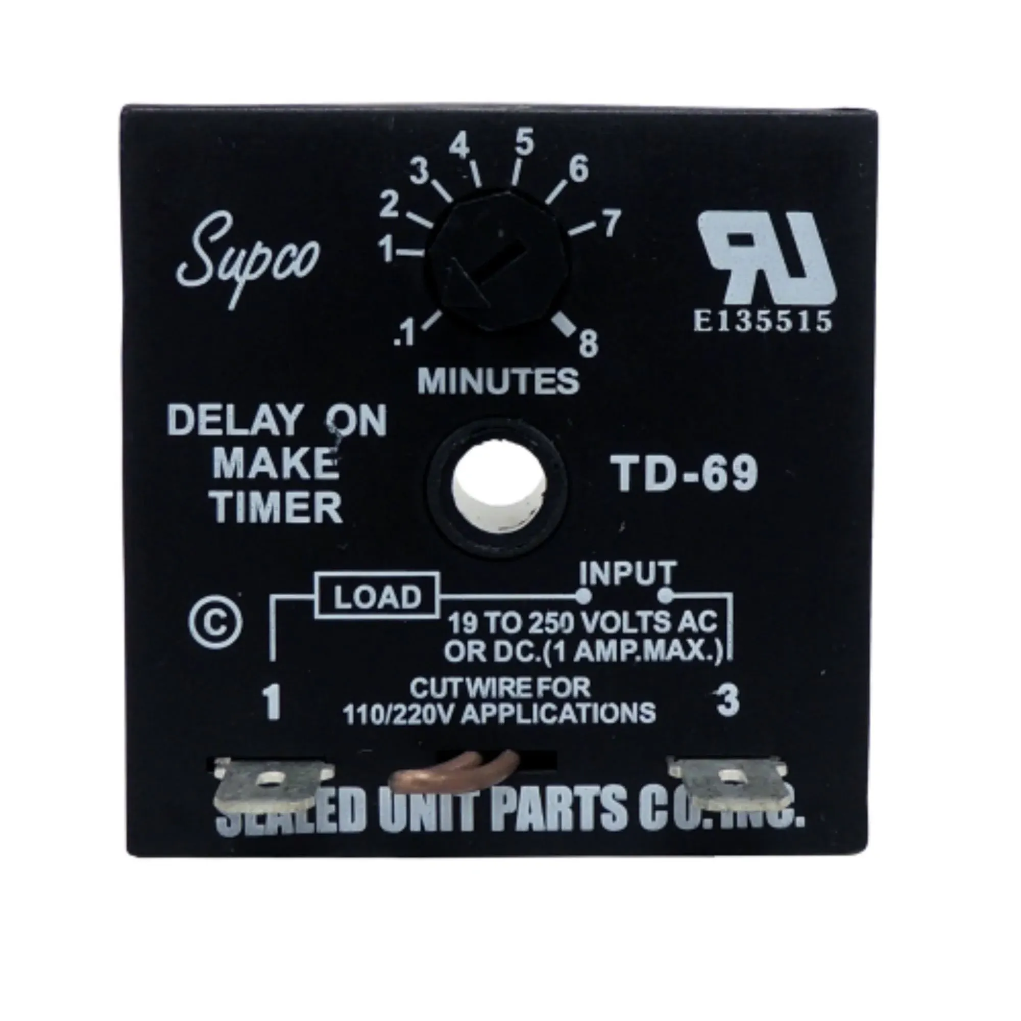 Supco TD69 Time Delay On Make